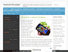 Tablet Screenshot of androidemulator.com